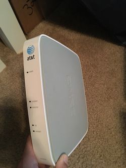 AT&T dsl modem wireless router