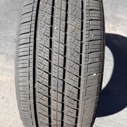 Single (1) 235 55 19 Vantage Touring A/S tire