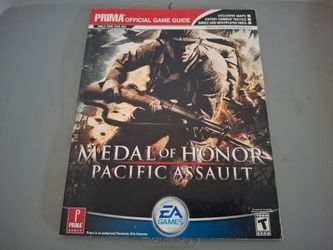 Prima Metal Of Honor Pacific Assault Guide Book