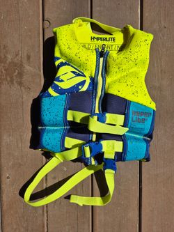 Hyperlite Kids  Neoprene Life Jacket Toddler Size -55lbs