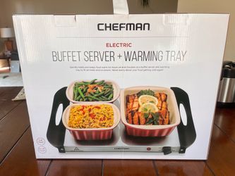 Chefman Buffet Server + Warming Tray