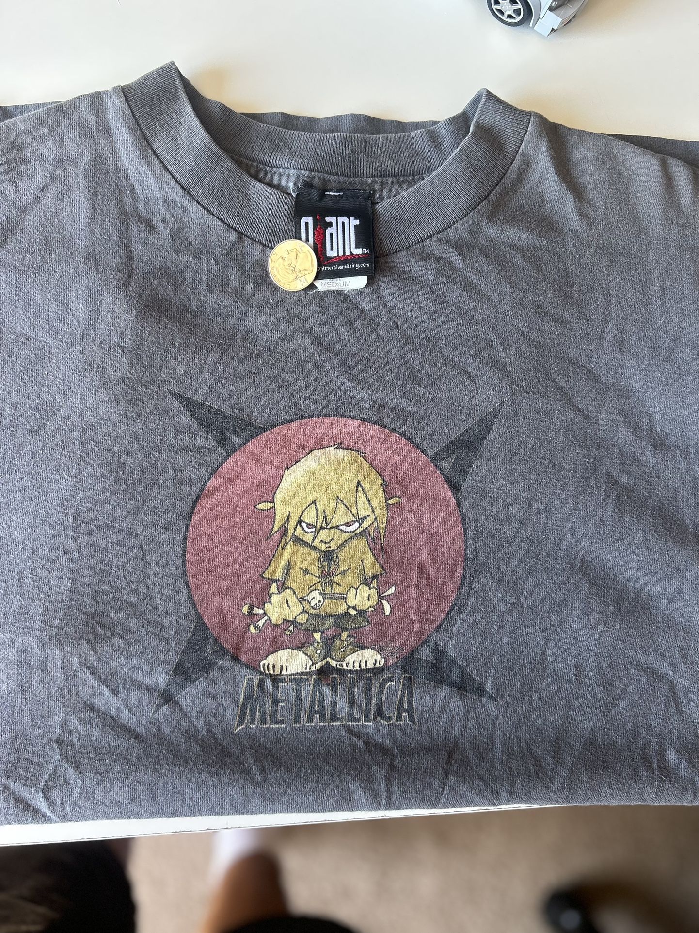 Vintage 1999 Metallica Giant Tag Tee