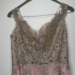 Pink Custom Prom Dress Or Sweet 16/Quinceanera Dress