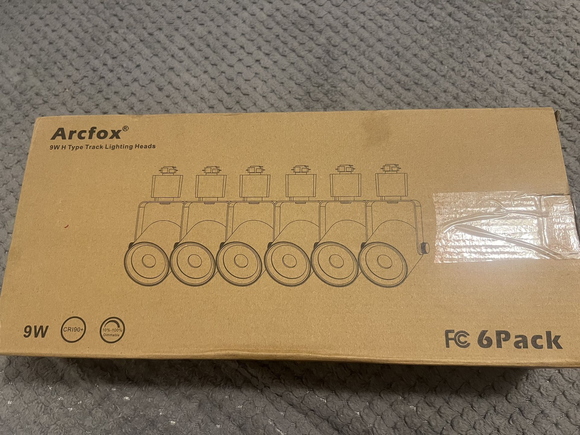 Arcfox 9W H Type Track Lightning Heads