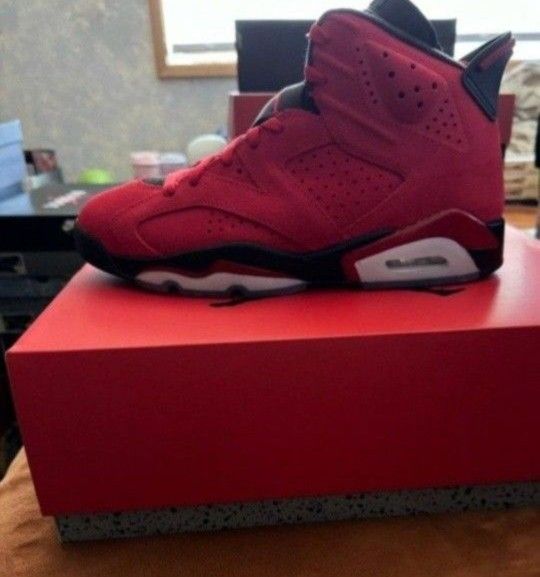 NEW DS AIR JORDAN 6 REDS FOR SALE