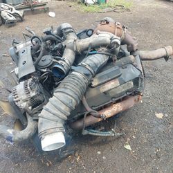 2002 Ford F250 Super Duty 7.3 Power Stroke Desil Engine Runs A1