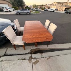 Free table & chairs