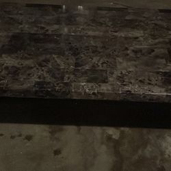 Coffee Table And Nightstand marble set