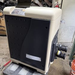 Pool Heater, Pump And Filter