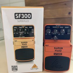 Behringer Sf300 Super Fuzz Pedal