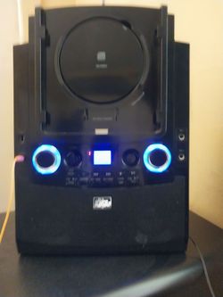 Small home cd stereo player with aux