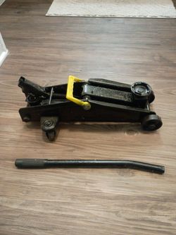 Car floor jack