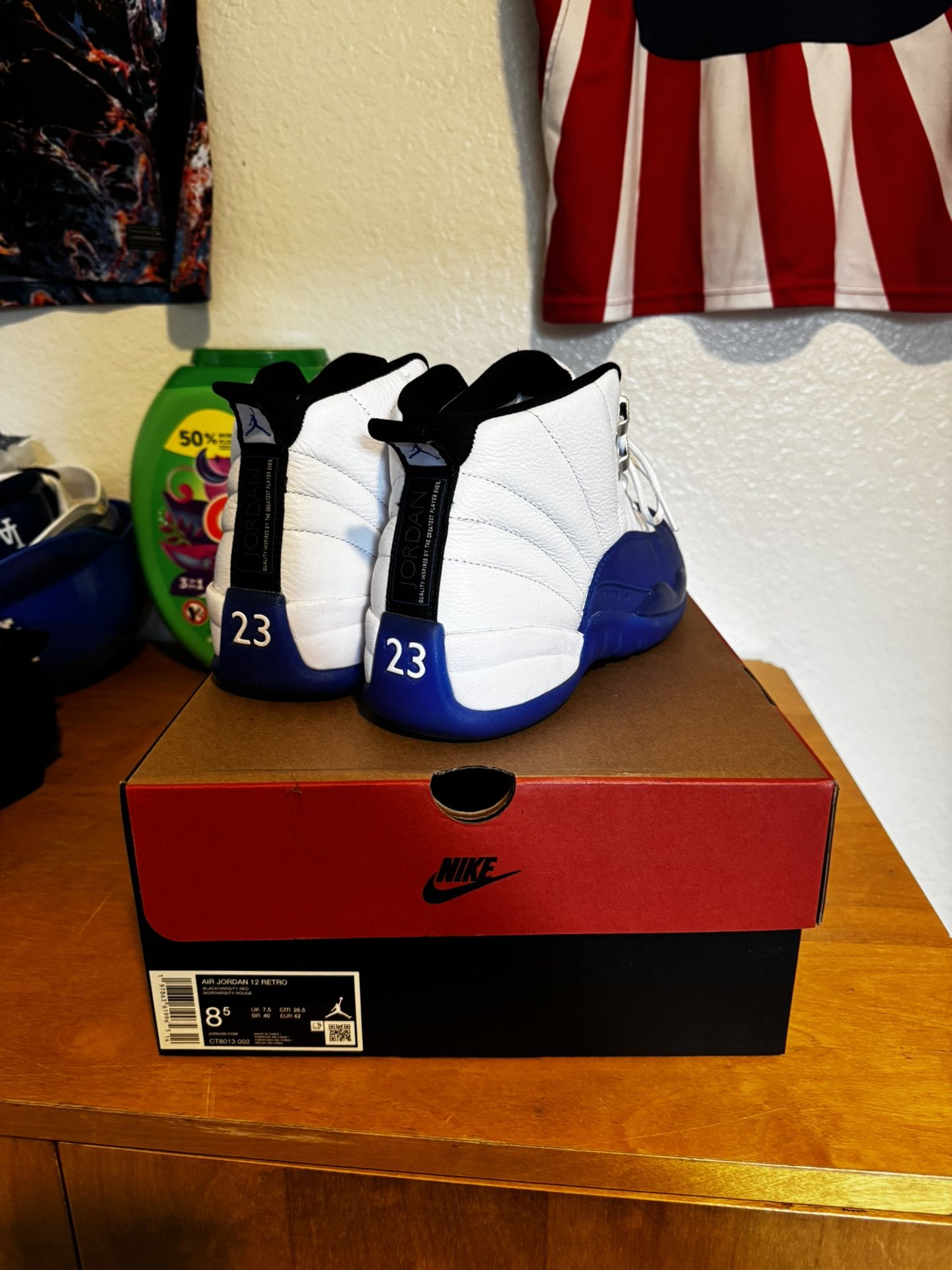 Jordan 12 Blue Raspberry