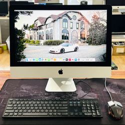 Apple IMac 21” 2019 4K Retina 3Ghz 6Core i5 16GB RAM 256GB Radeon PRO 560X 4GB VRAM Graphics