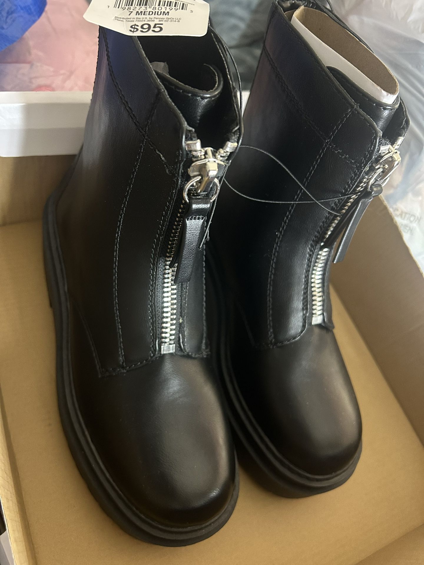 Brand New Black Boots Women Size 7