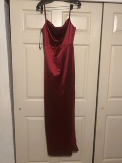 Red Windsor dress