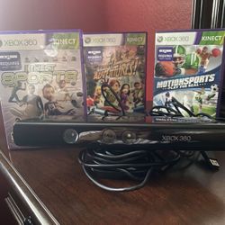 Xbox 360 Connect With Three Games