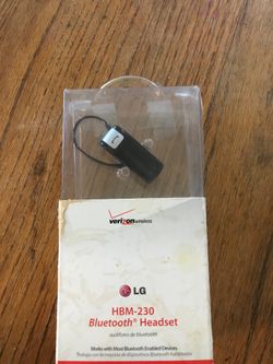 lg bluetooth headset hbm 230