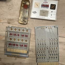 AMC Western electric Unicom Bell telephone laboratories Homedale, New Jersey switching center antique collectible rare Gold Chips