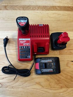 M12 And M18 Batteries And Charger Combo