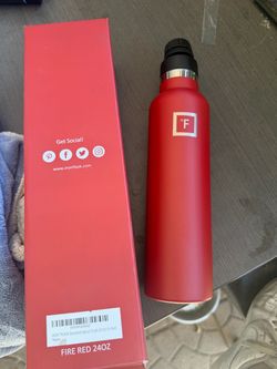 IRON FLASK 24 oz Narrow Mouth Water Bottle with Straw