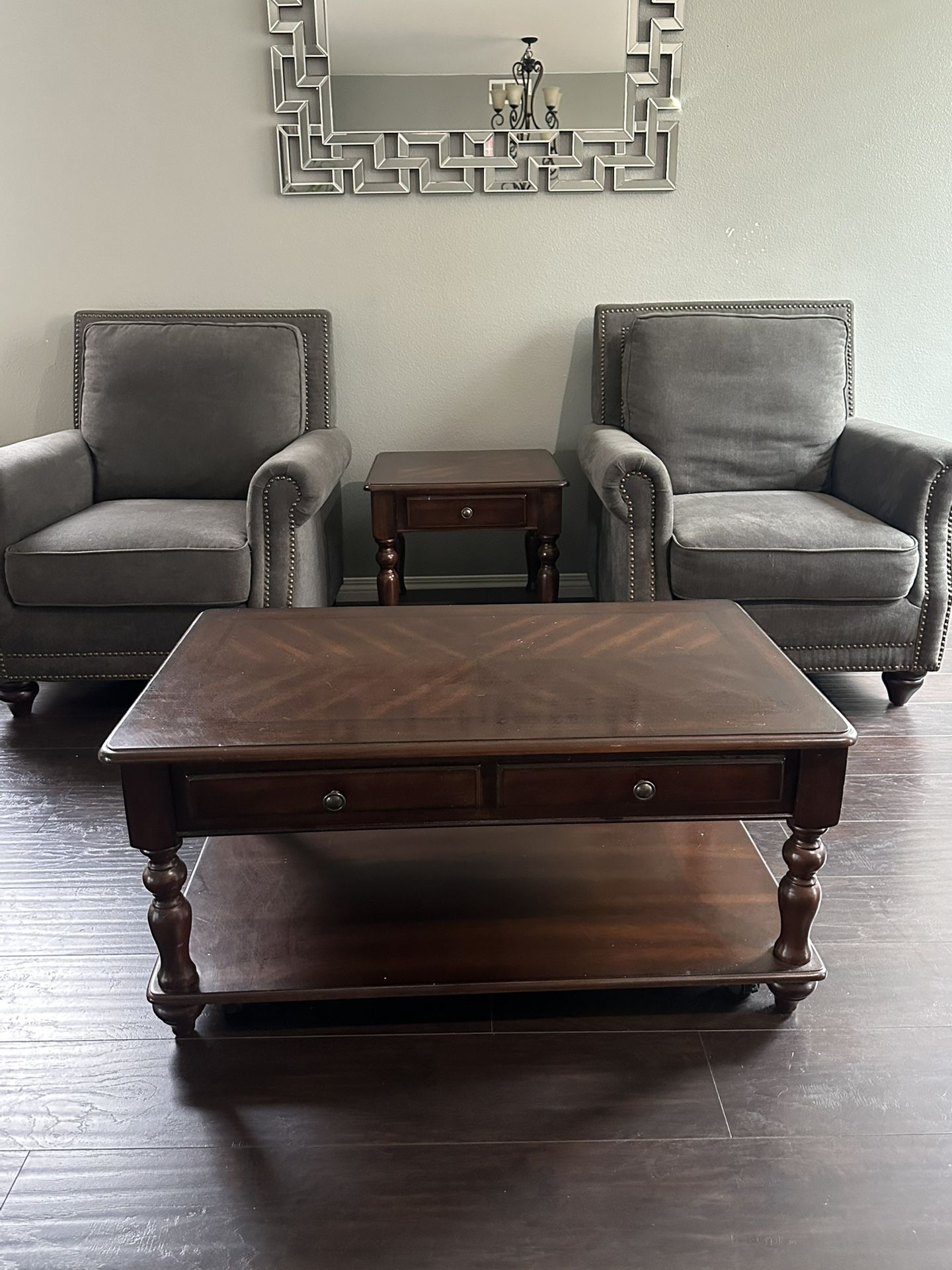 Sofa Chairs And Tables Set