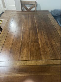 Tall Wood table