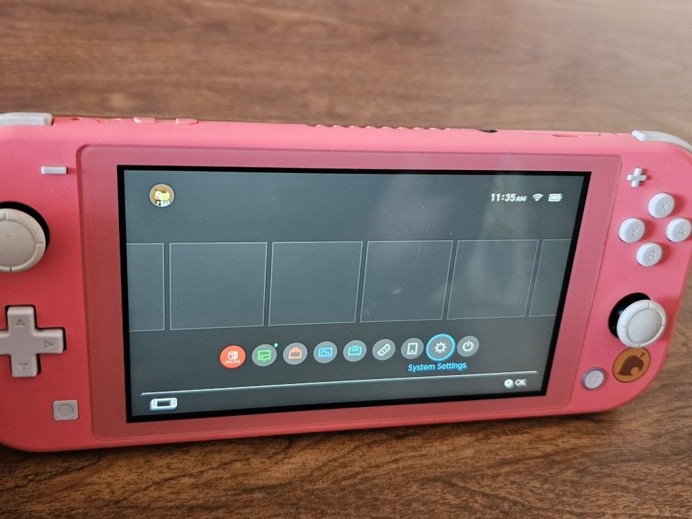 Switch Lite Animal Crossing Edition