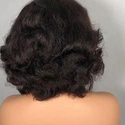 Soft Wavy Bob Wig 