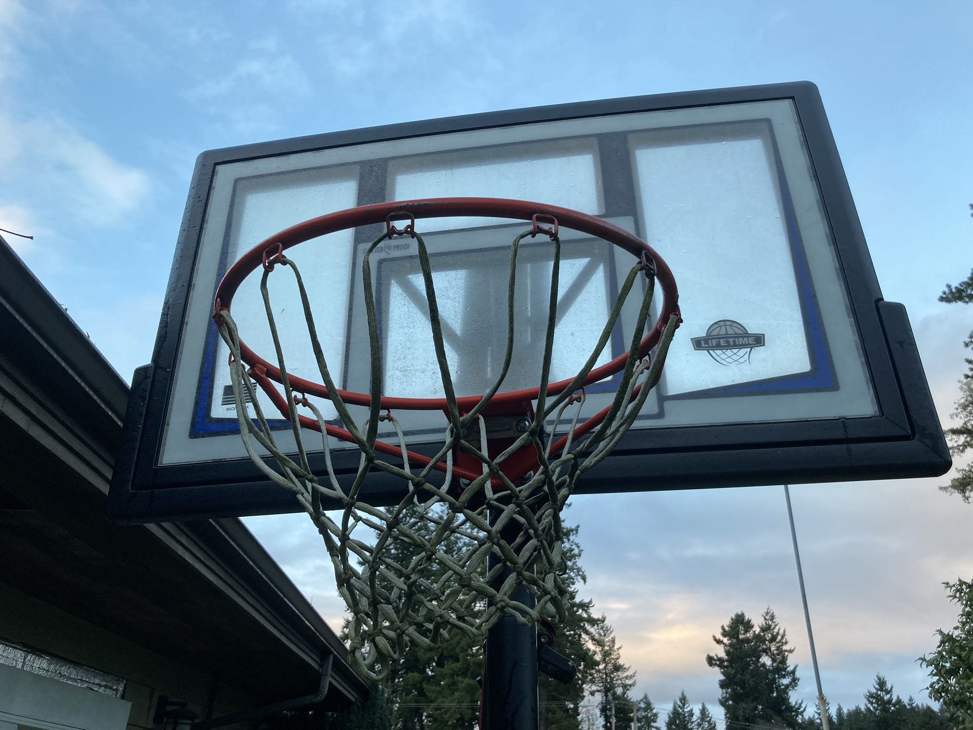 Adjustable Height Freestanding Basketball Hoop