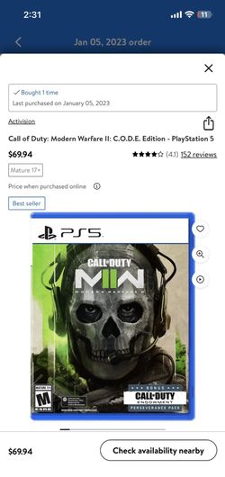 COD MW (NEW)