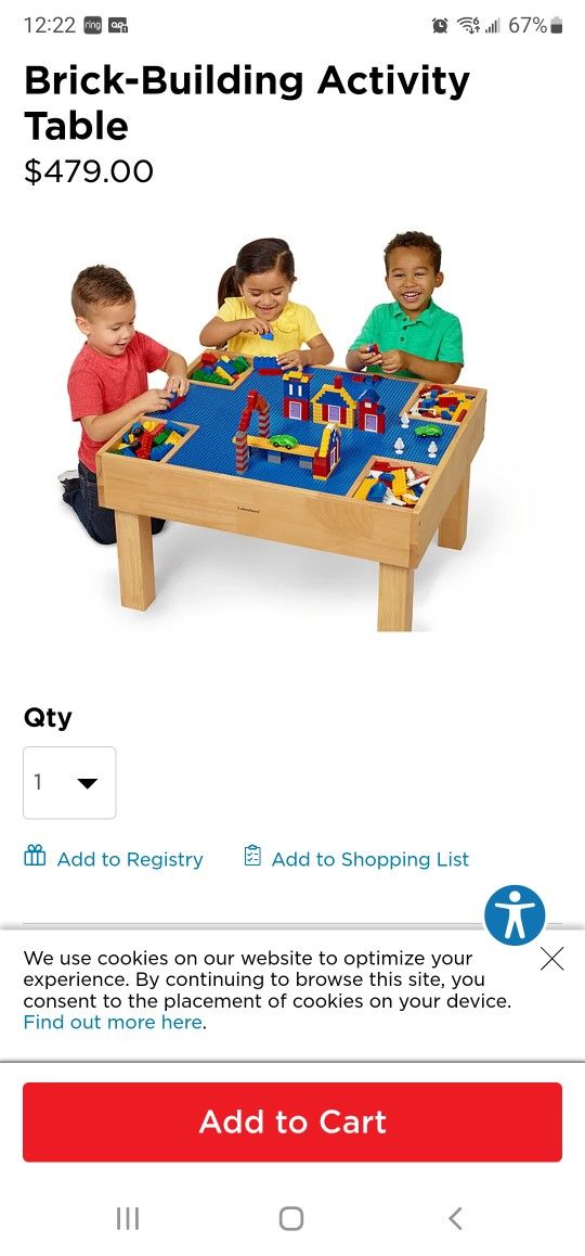 Lakeshore Learning Lego Table --- $350 OBO
