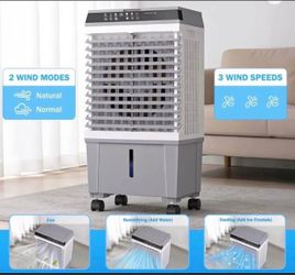 Portable Evaporative Air Cooler with Fan and Humidifier  -JH-310Y -HN