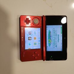 Nintendo 3ds Red