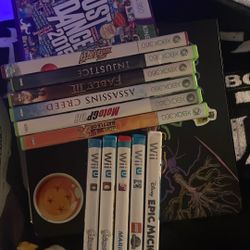Xbox 360 and Wii U games