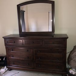 Dresser w/ Mirror And chest 