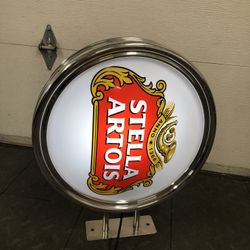 Stella Artois Double Sides Lighted Sign 