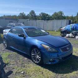 INFINITI G37 2011  PARTS ONLY
