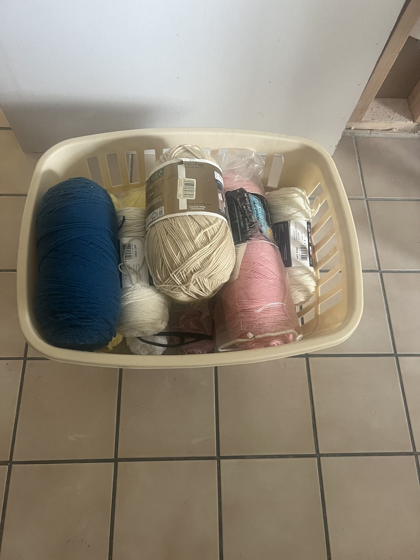Basket Of Yarn