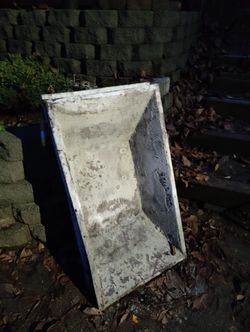 Steel Concrete Mixing Tubs