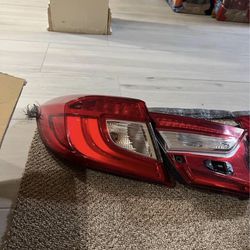 2018 Honda Accord Tail Lights (left And Right)
