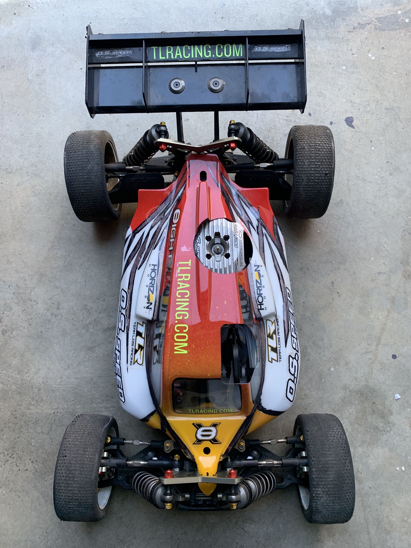 Losi 8IGHT 1/8 Nitro 4WD RC Buggy