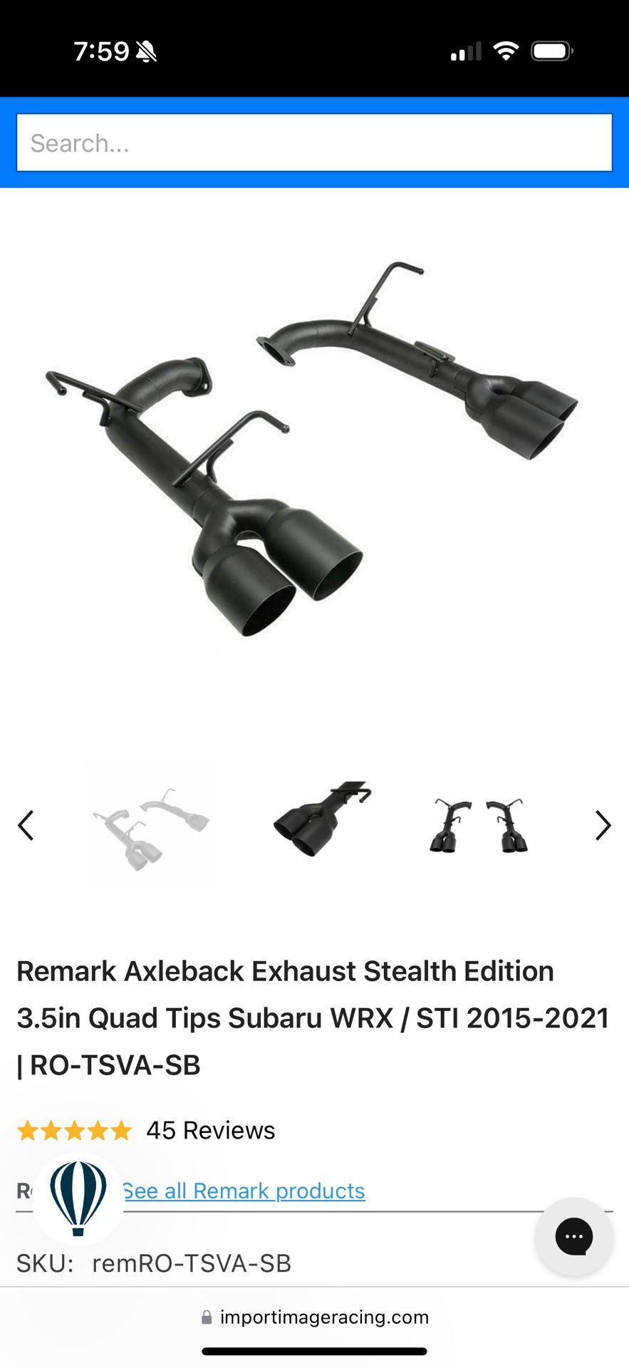 Remark Axleback Exhaust