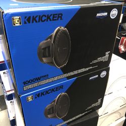 New 2024 Kicker CompQ 12 On Sale Today! No Credit Check Payment Plan Available