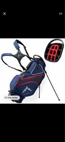 UNIHIMAL Padded 14-Way Divider Golf Stand Bag