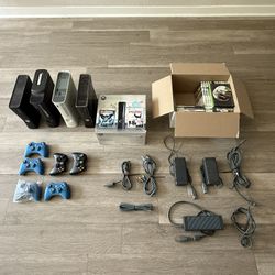 Xbox 360(s) w/ Games, Controllers, Cables and Orginal Box - READ DESCRIPTION