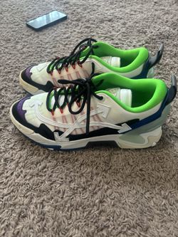Off-White ODSY-2000 Colorblock White Black Blue Size 11  (44)men /46 Super Clean