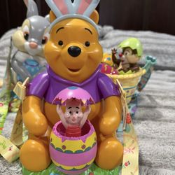 Winnie the Pooh and Thumper Easter Disney popcorn bucket both for $50