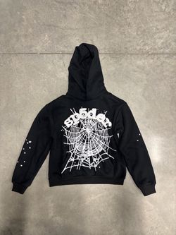 Sp5der OG Web Hoodie "Black"