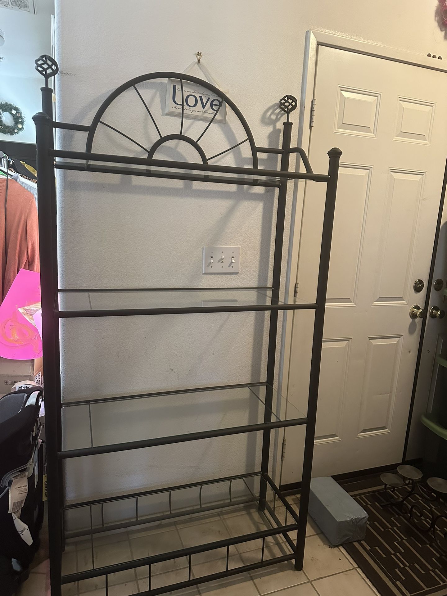 Bookshelf / Plant Shelf / Metal Rack